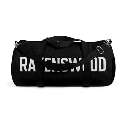 Ravenswood Black Duffel Bag – Travel Gym Bag